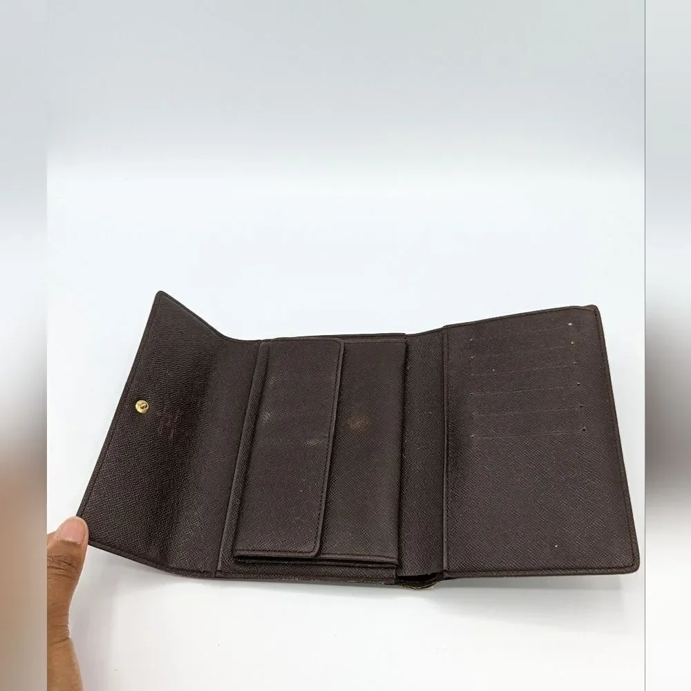 Louis Vuitton Damier Ebene Porte-Tresor Etui Papier Wallet